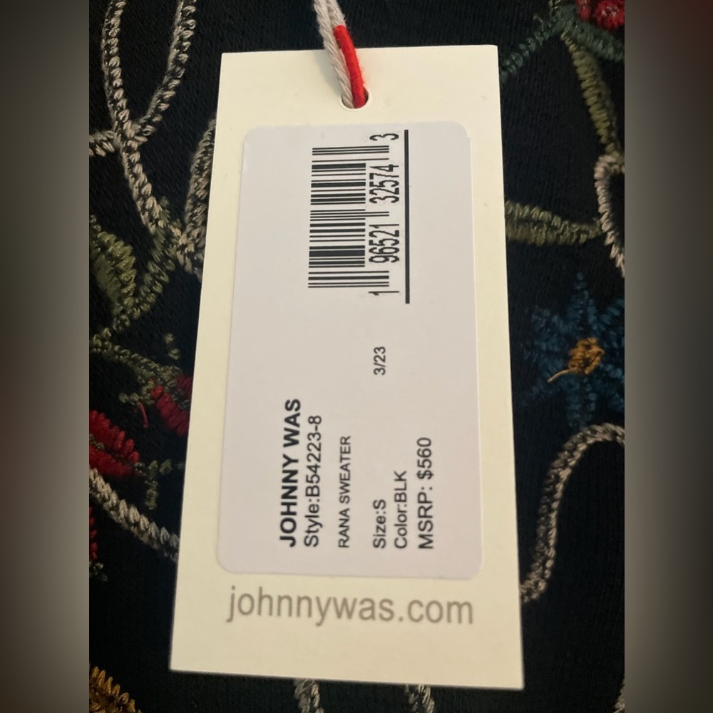 Johnny Was Rana sweater - Picture 4 of 4
